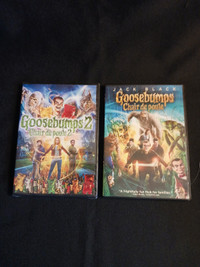 Goosebumps 1 and 2 DVDs