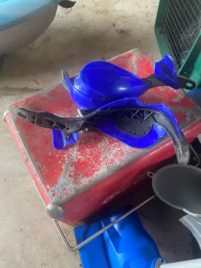 Awesome atv hand guard s Ready for the trail Brand new never used. $10 for both
