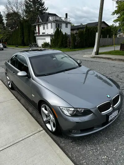 Private Sale - Clean Title, Local BC vehicle 2007 E92 BMW 328i Coupe Space grey metallic exterior pa...