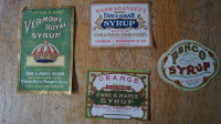 MAPLE SYRUP LABELS