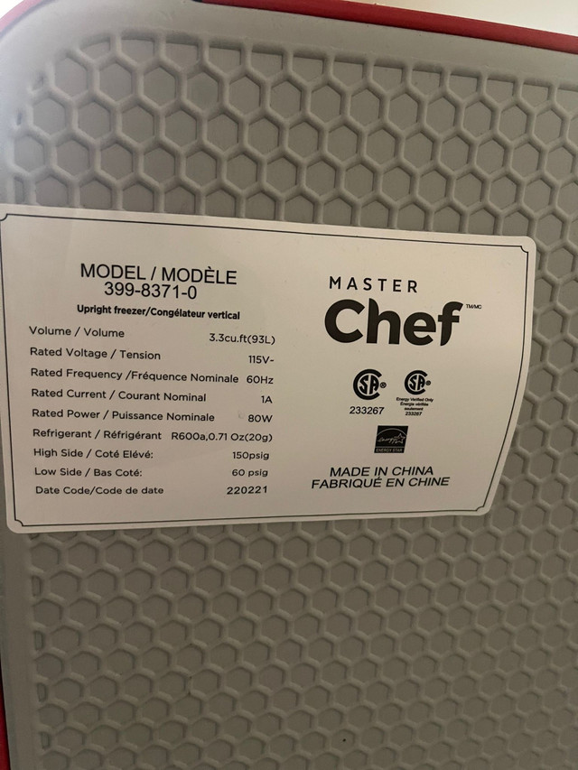 Master chef fridge in General Electronics in Mississauga / Peel Region - Image 4