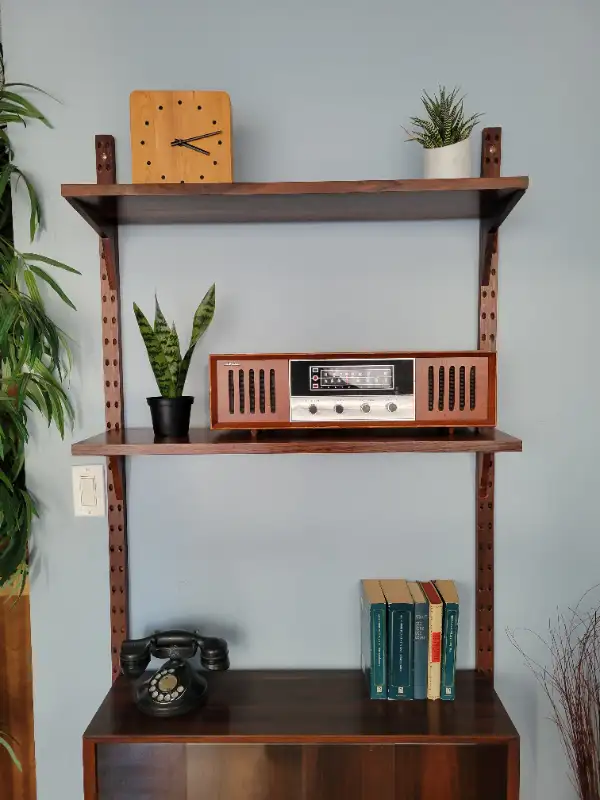 Mid Century Danish Rosewood Poul Hundevad Modular Wall Unit62863285644545123