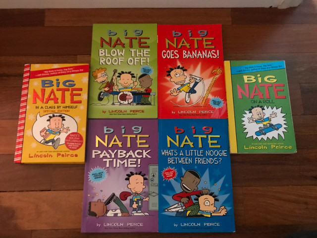 Big Nate books dans Livres jeunesse et ados  à Ville de Montréal