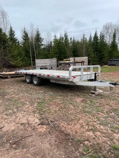 Freshly inspected 2023 aluminum Martin trailer. 8.6 x 16 feet. Very little use, tires are in perfect...