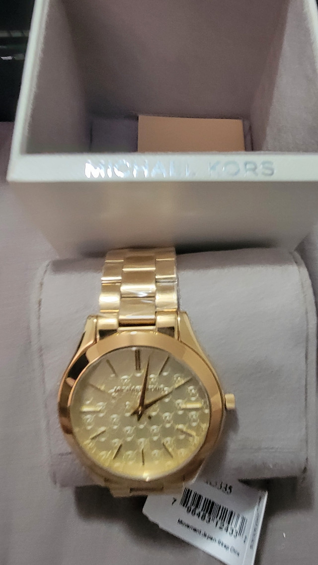Micheal Kors gold watch Mk 3335 new in Jewellery & Watches in City of Toronto - Image 3