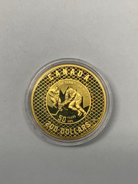 1 oz Gold Coin - Pièce En Or Collection Rare Series 50  Canada