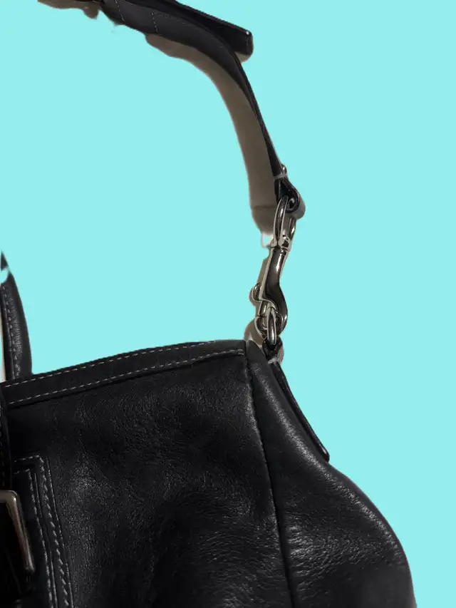 COACH Black Hamilton Satchel Shoulder Bag - Model F13811 in Women's - Bags & Wallets in Barrie - Image 8