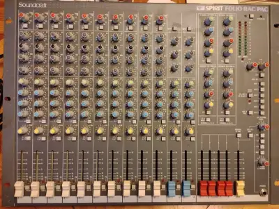 Soundcraft Spirit Folio RAC Pac Mixer, View more