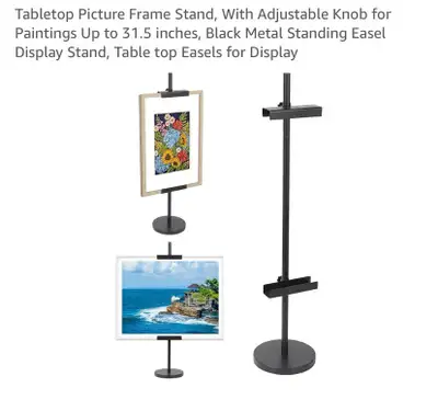 New Tabletop Picture Frame Stand Table Easel, View more