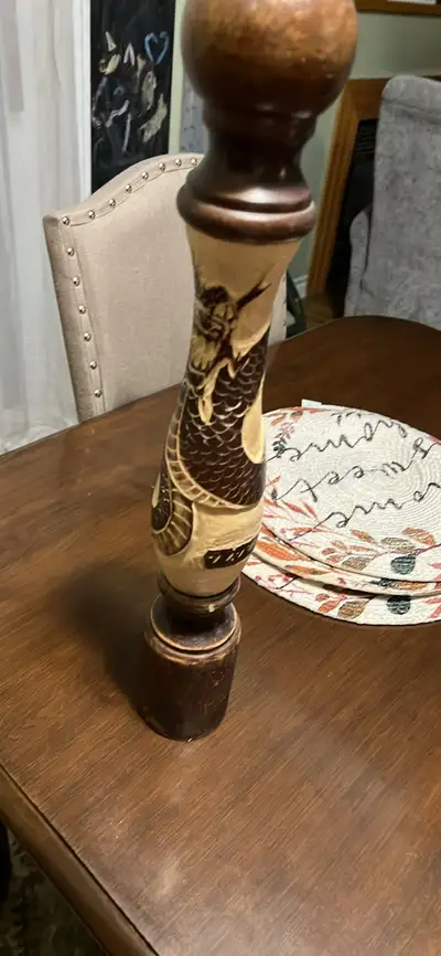 Big Dragon Carved Pepper shaker.  , View more