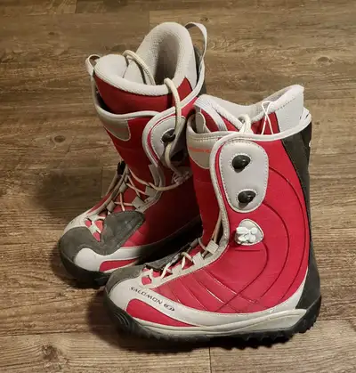 Salomon Snowboard Boots size 8 $95, View more
