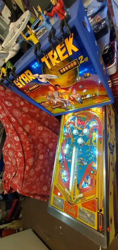 Bally Start trek pinball / Machine a boules, View more