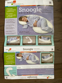 Original Leachco Snoogle Pregnancy Body Pillow