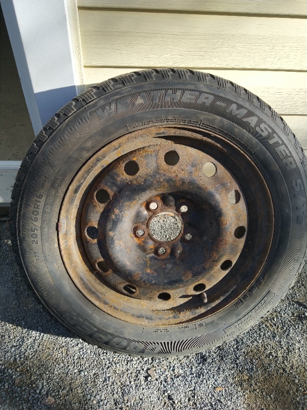 4 rims en acier 16 pouces Pneus et jantes Laurentides Kijiji
