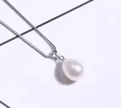 New S925 necklace with pearl, View more