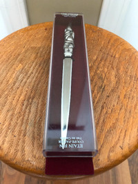 9 Inch Pewter Letter Opener Made in Canada in Case