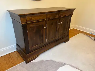 Solid Wood Buffet / Sideboard 3 Drawers & 3 Cabinets Excellen, View more