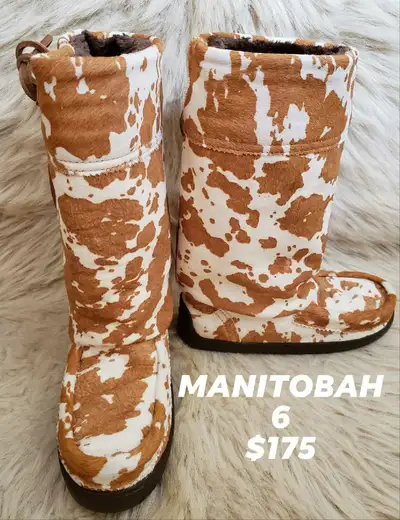 MANITOBAH MUKLUKS size 6 BRAND NEW , View more