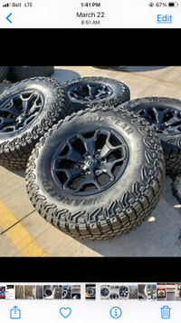 New Ram TRX OEM Wheels & Tires