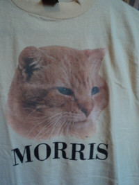 Morris the cat t-shirt