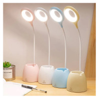 LED Rechargeable Desk Lamp  (4 colours) 