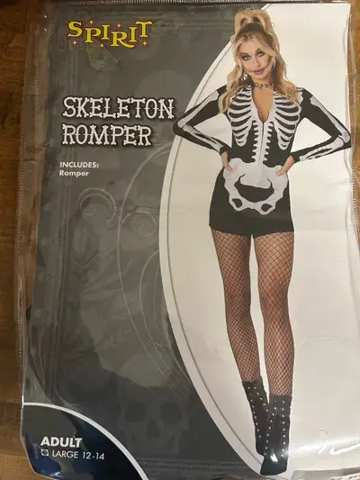 Spirit Skeleton Romper, View more