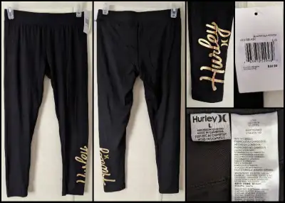 Girls HURLEY Legging Youth Size Large * NEW *, View more