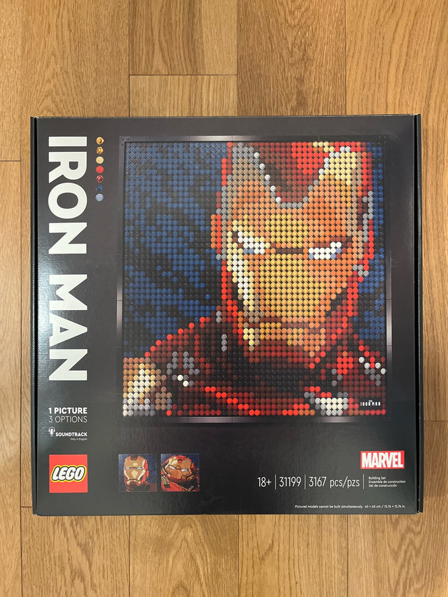 Lego Art Marvel 31199 Iron Man dans Jouets et jeux  à Longueuil/Rive Sud