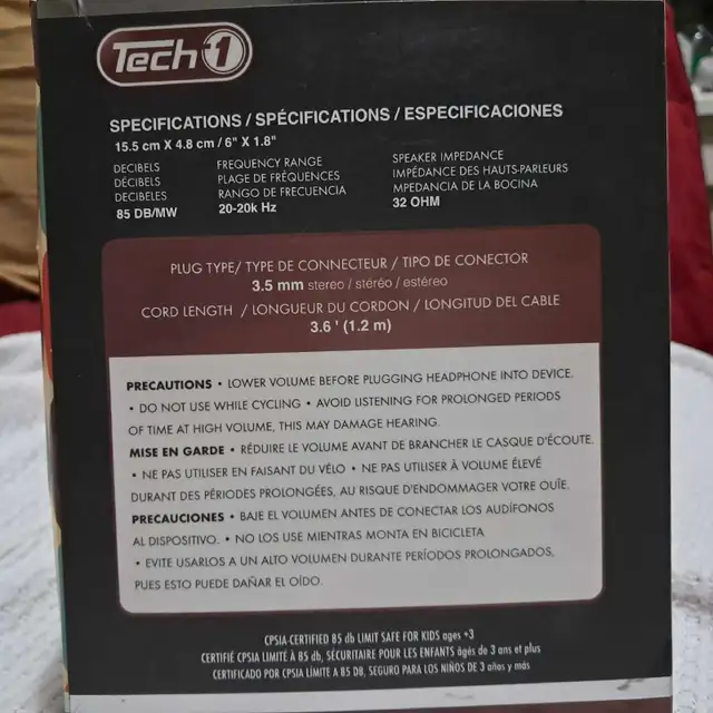 Tech1 Mini Headphones62864744793218122
