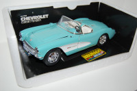 1957 Chevrolet Corvette Roadster Diecast 1/18 in Turquoise