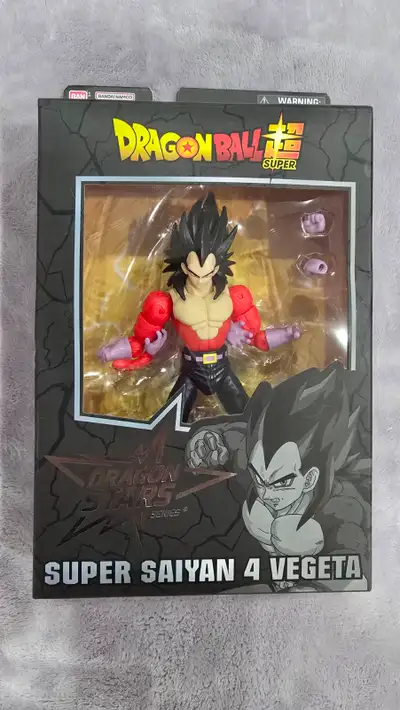 Bandai Dragon Stars Super Saiyan 4 Vegeta Figure with Box, View more