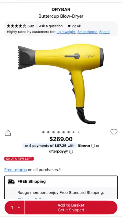 Drybar Blow-Dryer, View more