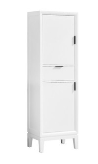 White Solid Wood Linen Cabinet  - New!