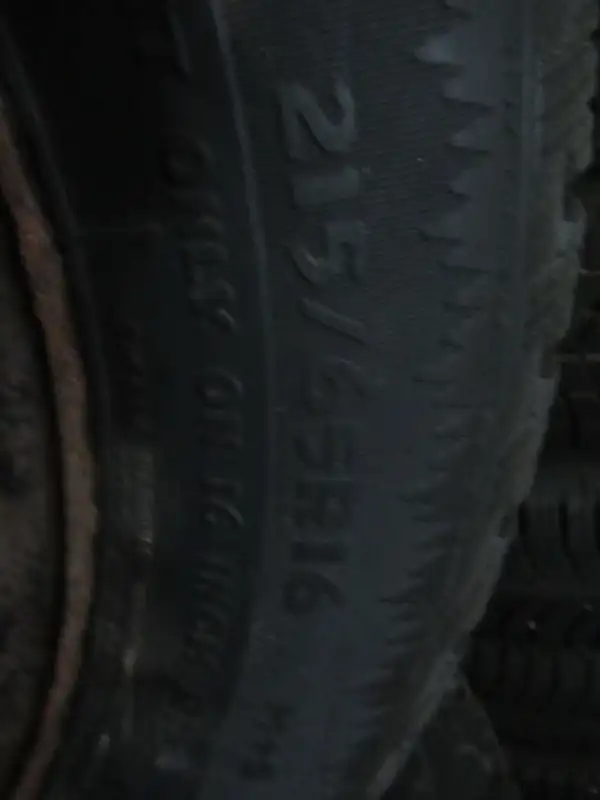 215/65R/16 COOPER WINTER TIRES dans Pneus et jantes dans Ville de Toronto - Image 4