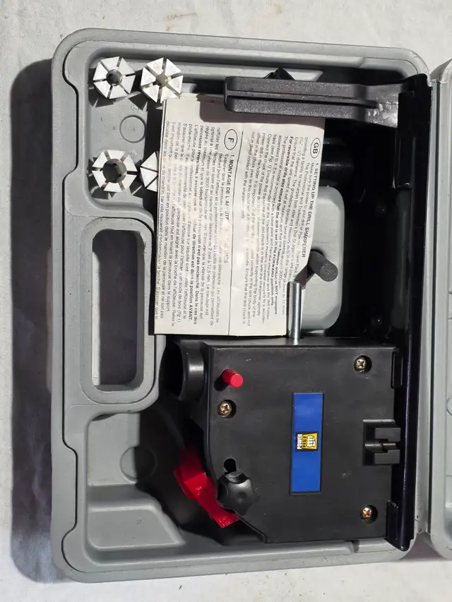 Powerfist Drill Bit Sharpener Kit with Hard Case | 3/32" to 1/2" in Power Tools in Ottawa - Image 3