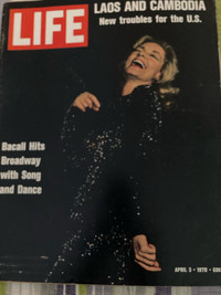  Vintage, Lauren Bacall magazine