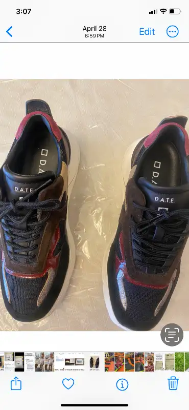 New D.A.T.E. “Fuga” unisex sneakers, View more