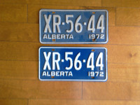 Vintage Vehicle License Plates Sets