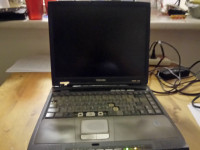 Old laptop, Toshiba Satellite 1800