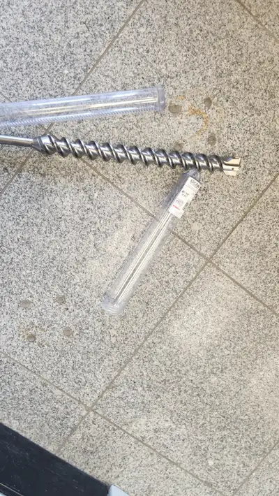 3 hammee drill bits sds-max spline 15/8 x23 "95 $$each, View more