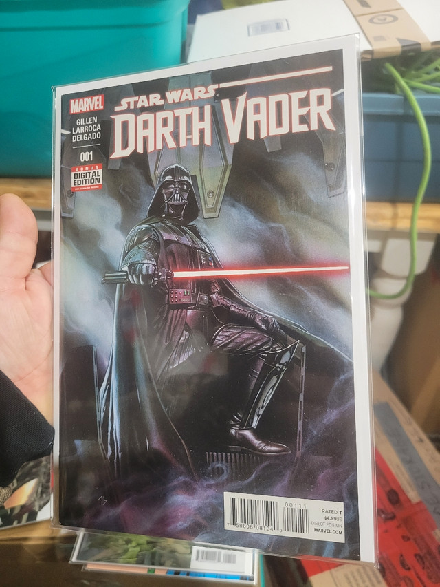 6 mixed comics DC, Marvel and starwars in Comics & Graphic Novels in Barrie - Image 2