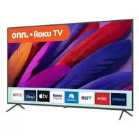 Clearance Sale On TV - ONN 55" Roku UHD Frameless Brand New