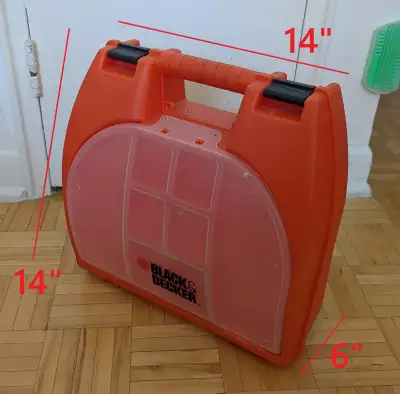 Black & Decker Storage Tool Box Bins Totes Containers, View more