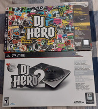DJ Hero/DJ Hero 2 PS3 *CIB*