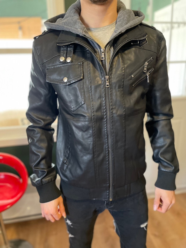 Manteau de faux cuir homme dans Hommes  à Longueuil/Rive Sud