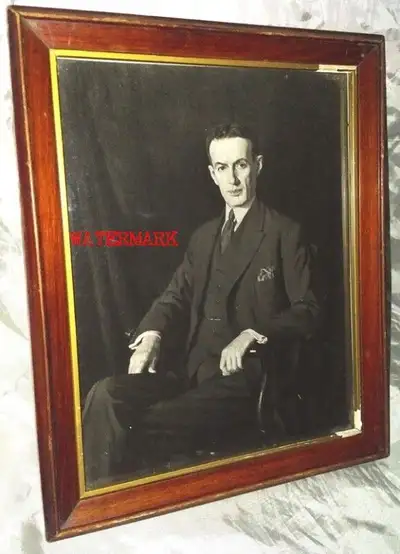 RARE PORTRAIT OF TORONTO MAYOR, SIGNED, R.C.A. ARTIST c1931-33, View more