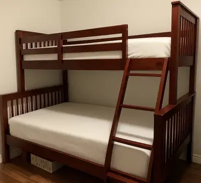 lit superposé avec matelas , View more