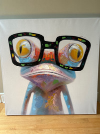 Colourful Frog Painting