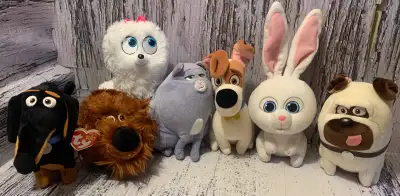 Ty Beanie Babies Secret Life of Pets Plush Bundle 6”, View more