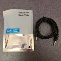 Audio - 3ft./91.4cm 3.5mm AUX Cable - connect smartphone iPod